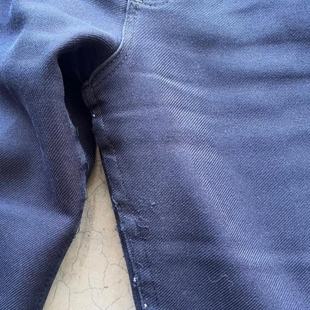 Vintage 70s/80s navy blue wrangler trouser pants 36